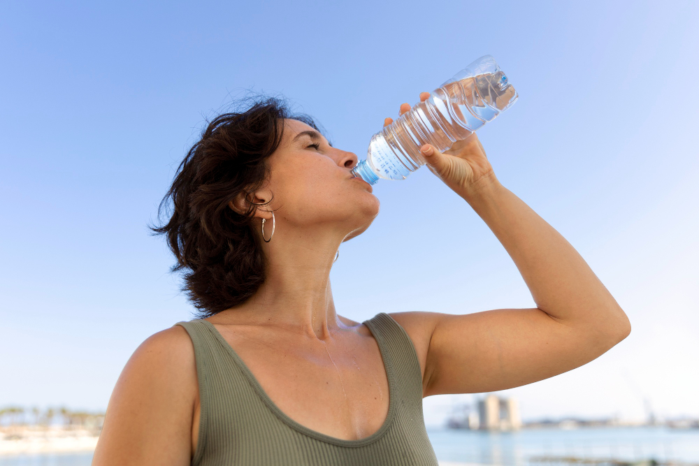 Como hidratar-se corretamente no calor?